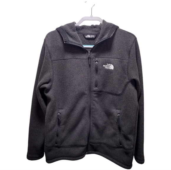 The North Face Men's‎ Gordon Lyons Dark Gray Hoodie - Picture 1 of 14